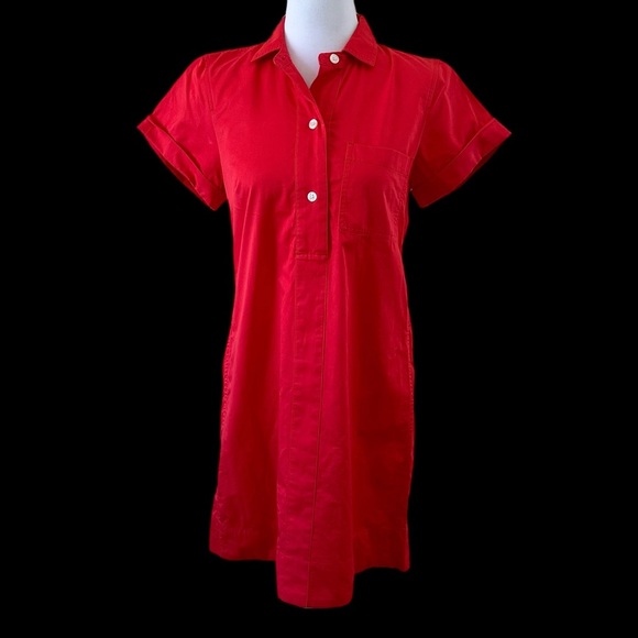 J. Crew Dresses & Skirts - J. Crew Women’s Short Sleeves Dress Red Size XS